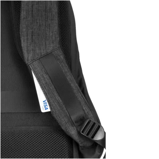 Swiss Cougar Monaco Anti-Theft Laptop Backpack Close Up Strap